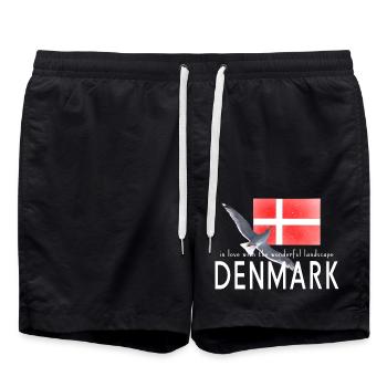 Danemark Danmark Seagull - Short de bain - noir - Devant - AI Model Male 185 light (185cm)