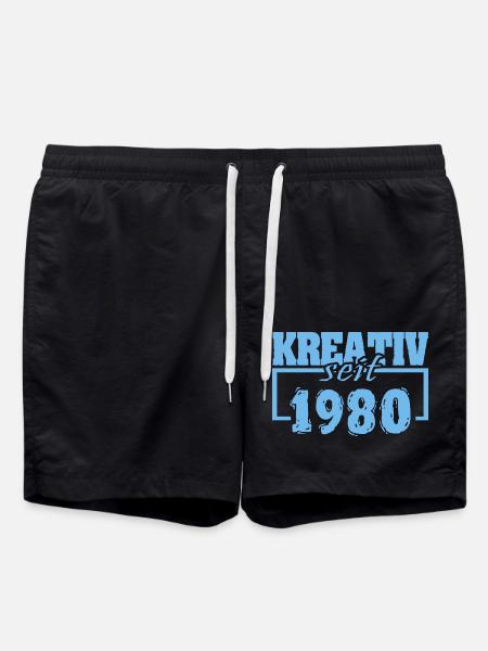 Painter 1980 - Swim Trunks - black