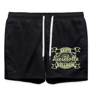 Lieselotte - Short de bain - noir - Devant - AI Model Male 185 light (185cm)
