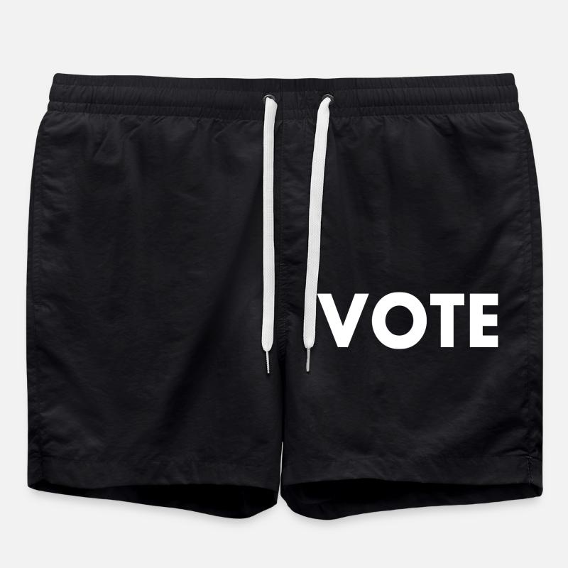 Vote - Badeshorts - Schwarz