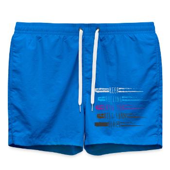 Jiu Jitsu Self Defense - Swim Trunks - cobalt blue - Front