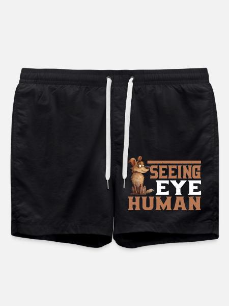 Seeing Eye Human 85 - Badeshorts - Schwarz