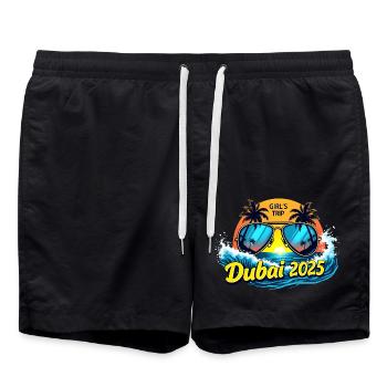 Trip Dubai 2025 T-shirts Femme - Short de bain - noir - Devant - AI Model Male 185 light (185cm)