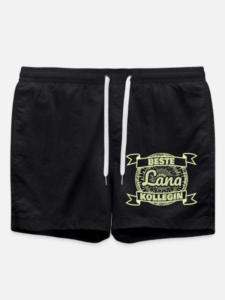 Gift for Lana - Swim Trunks - black
