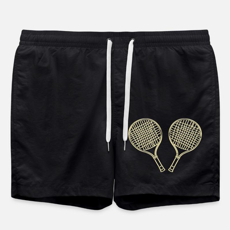 Raquettes - Short de bain - noir