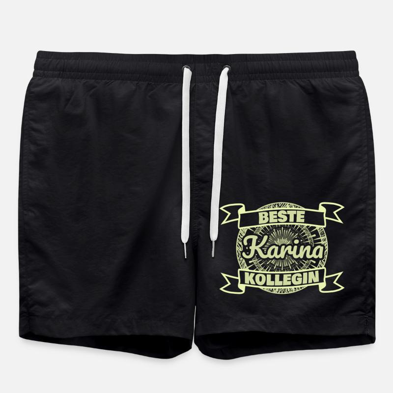 Work colleague Karina - Swim Trunks - black