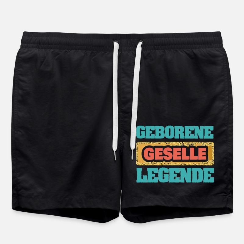 Journeyman - Swim Trunks - black