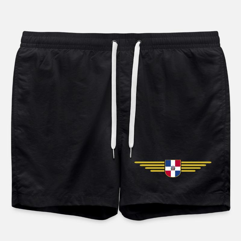 République dominicaine T-Shirt Design - Short de bain - noir