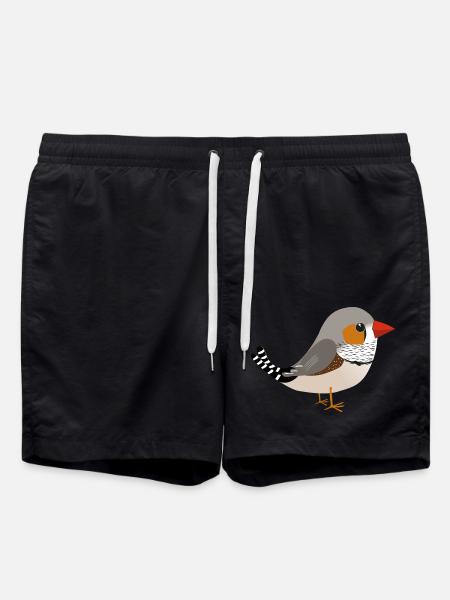 Zebravink digital - Swim Trunks - black