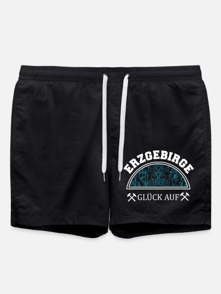 Schwibbogen - Badeshorts - Schwarz