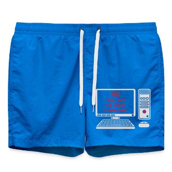 not fix your computer - Swim Trunks - cobalt blue - Front