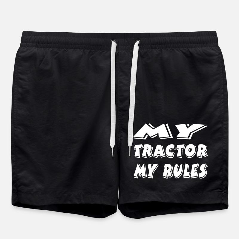 Tractor - Swim Trunks - black