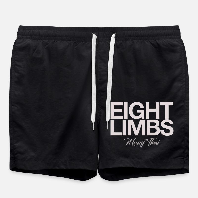 Muay Thai - Swim Trunks - black