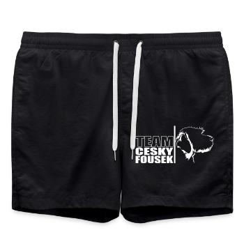 ÉQUIPE Cesky Fousek Chien Chien Wilsigns - Short de bain - noir - Devant - AI Model Male 185 light (185cm)