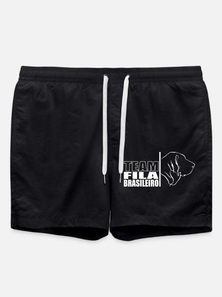 TEAM Brasileiro Dog Dog Wilsigns - Swim Trunks - black