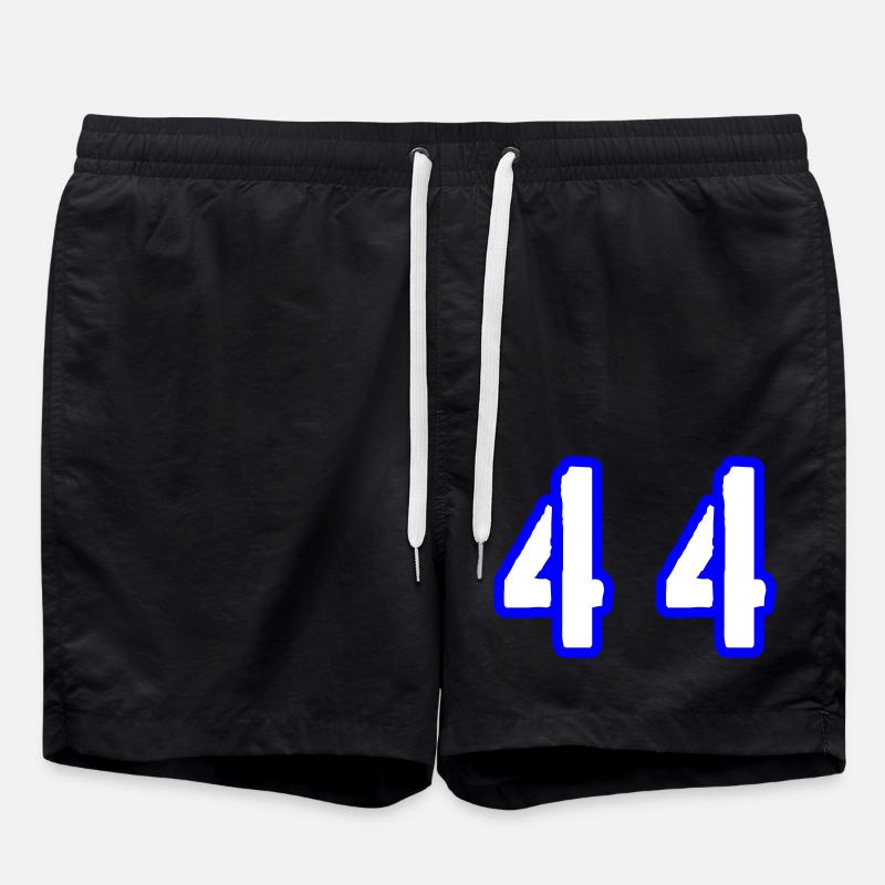 44 Symbole numérique - Short de bain - noir