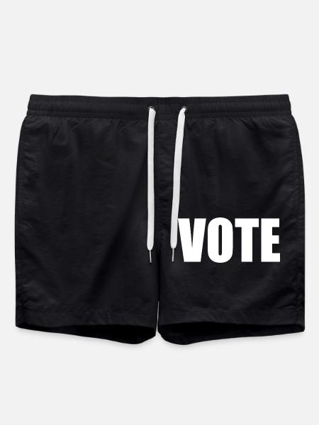 Vote - Swim Trunks - black