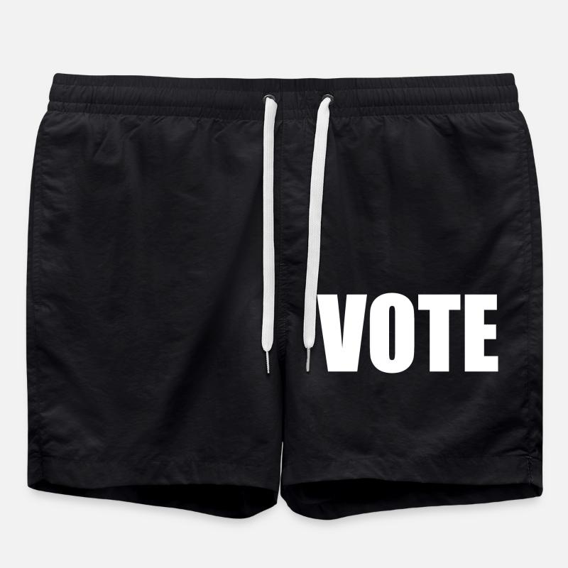Vote - Swim Trunks - black