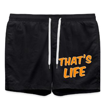 C’est la vie - Short de bain - noir - Devant - AI Model Male 185 light (185cm)