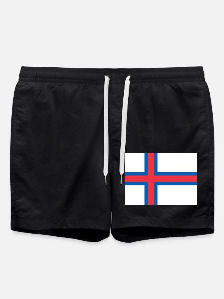 Færøerne - Badeshorts - sort