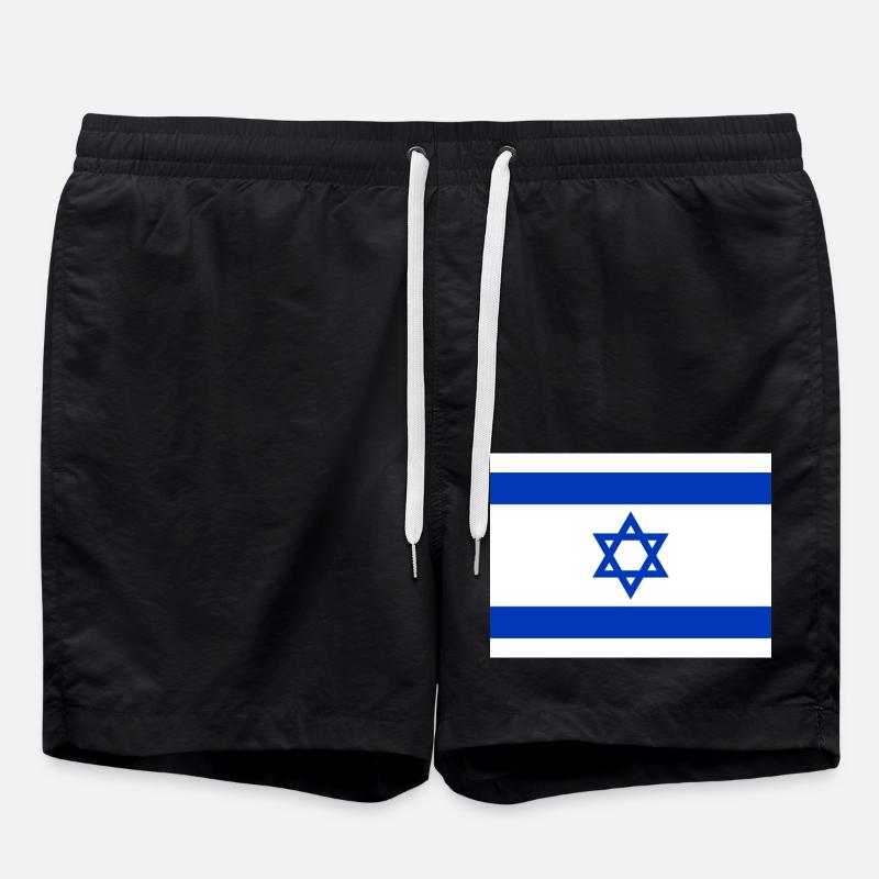 Israel - Badeshorts - Schwarz