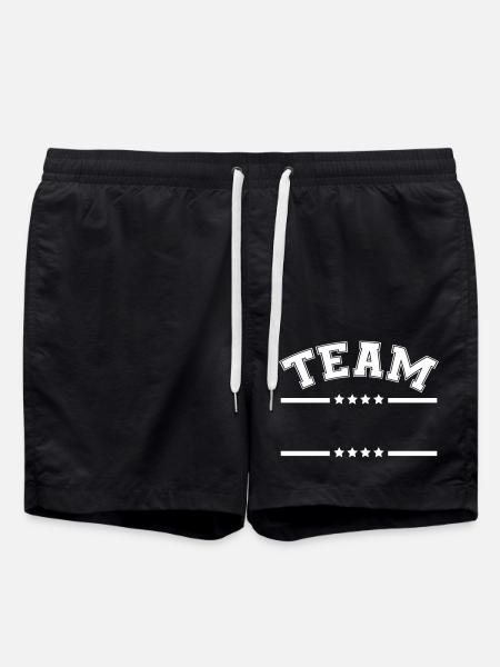 Team Stroke Stern - Swim Trunks - black