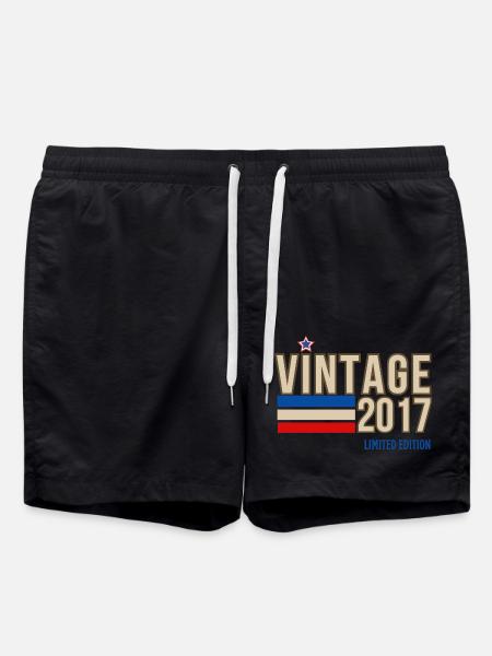 Vintage 2017 limited edition - Short de bain - noir