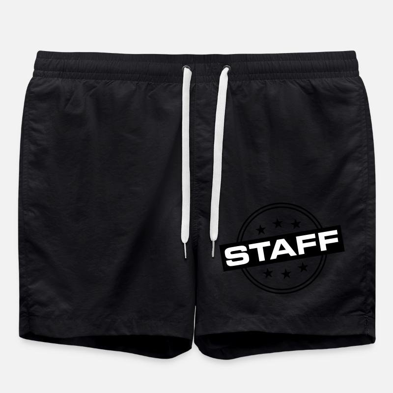 Staff - Swim Trunks - black