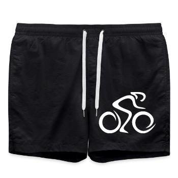 Cycling - Swim Trunks - black - Front - AI Model Male 185 light (185cm)