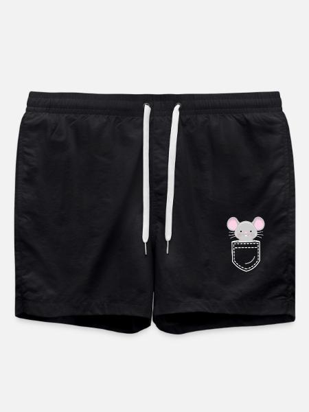 Mouse Mice - Swim Trunks - black