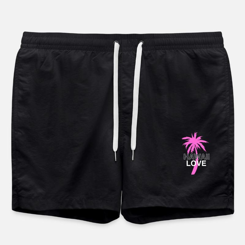 Hawaii - Swim Trunks - black