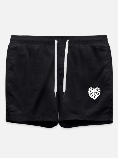 Big Bro - Badeshorts - Schwarz