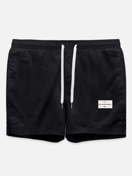 Widerstandstabelle - Badeshorts - Schwarz