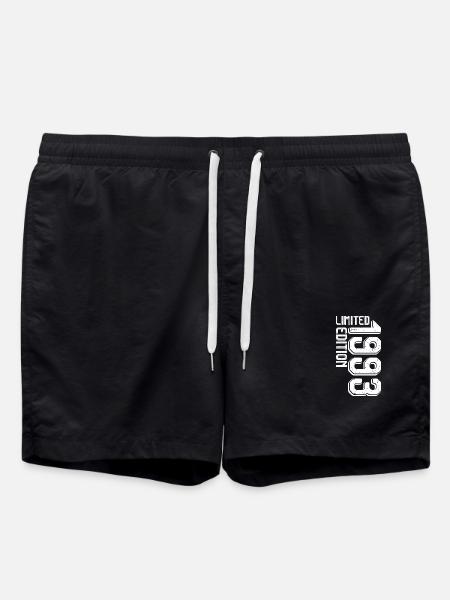 Limitierte Glyphen-Edition - Badeshorts - Schwarz