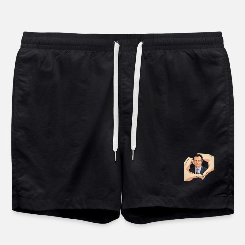 Albin Kurti - Badeshorts - Schwarz