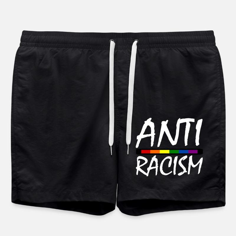 RACISM - Swim Trunks - black