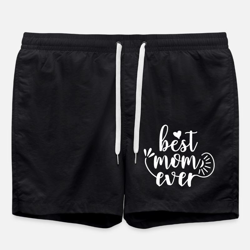 Best mom ever - Short de bain - noir