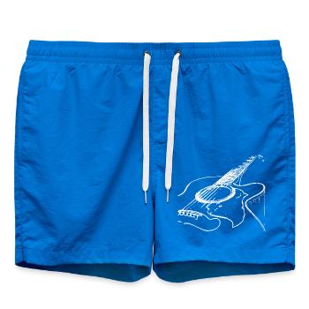 Guitare acoustique - Amateurs de musique - Short de bain - cobalt blue - Devant