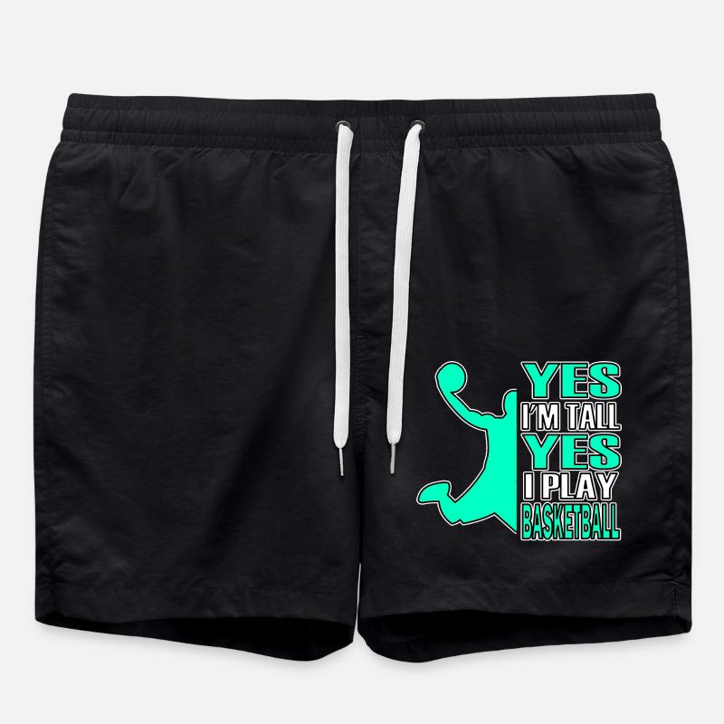 Grand joueur de basket - Short de bain - noir