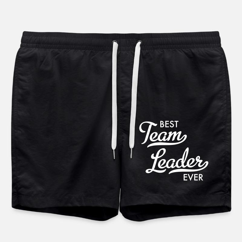 Best Team Leader - Swim Trunks - black