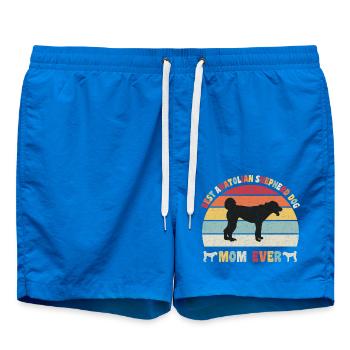 Best Anatolian Shepherd Dog mom ever dog lovers - Badeshorts - Cobalt blue - Vorne