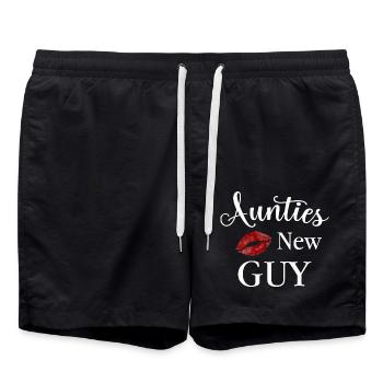 Tantes nouveau Guy - Short de bain - noir - Devant - AI Model Male 185 light (185cm)