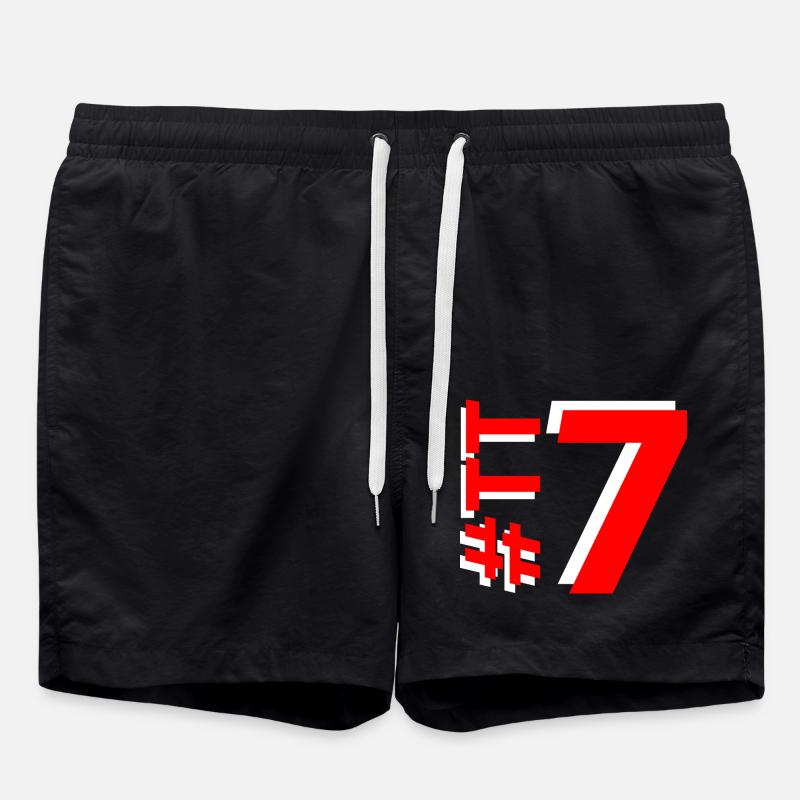 TT7-KARTON - Badeshorts - Schwarz
