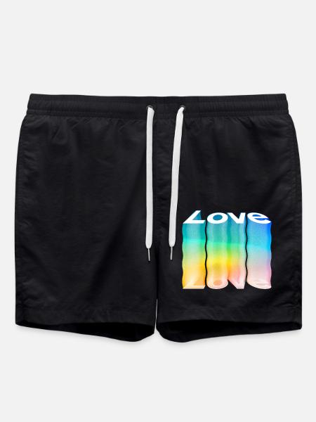 Amour - Short de bain - noir
