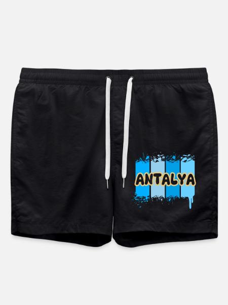 Antalya Antalya - Swim Trunks - black