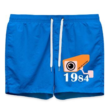 1984 - Ils regardent - Short de bain - cobalt blue - Devant
