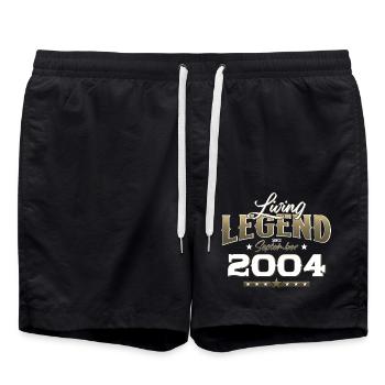 20th Birthday Legend September 2004 Volume 04 - Swim Trunks - black - Front - AI Model Male 185 light (185cm)