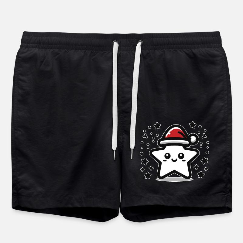 Étoile Mignon Poinsettia - Short de bain - noir
