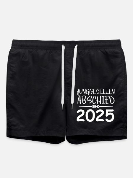 Bachelor party 2025 - Swim Trunks - black