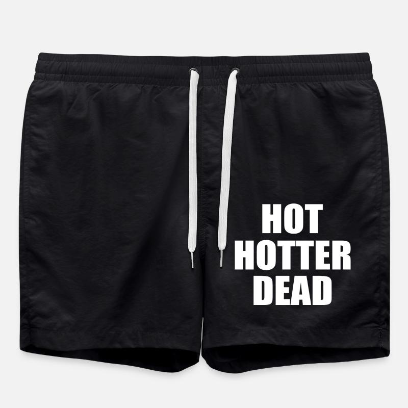 Hot hotter dead - Short de bain - noir